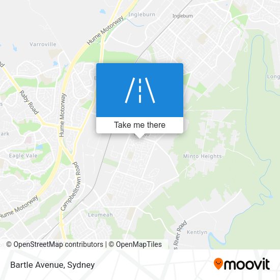 Bartle Avenue map