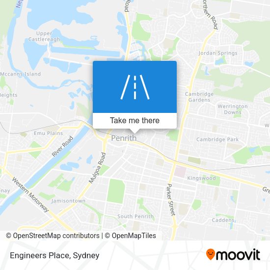 Engineers Place map