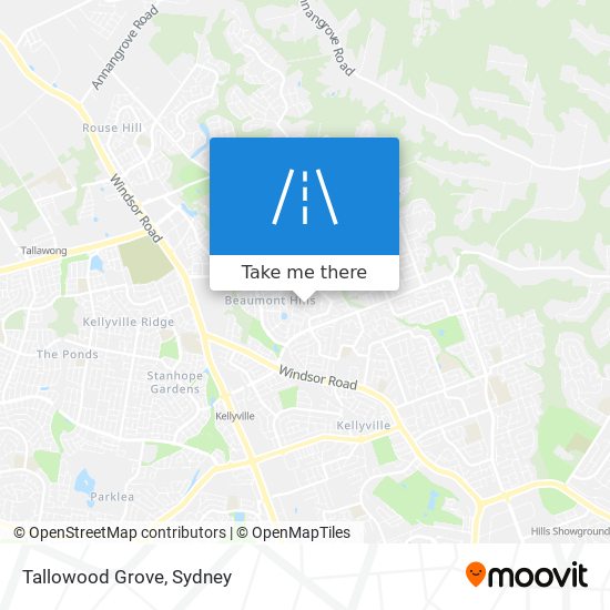 Mapa Tallowood Grove