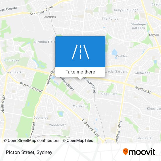 Picton Street map