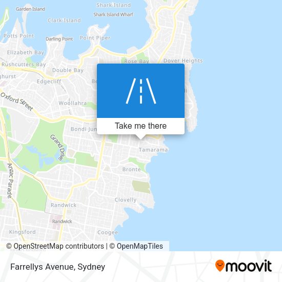 Farrellys Avenue map