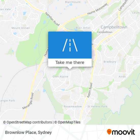 Brownlow Place map