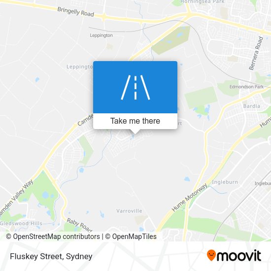 Fluskey Street map