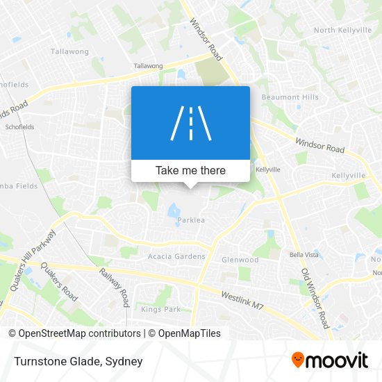 Turnstone Glade map