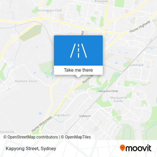 Kapyong Street map