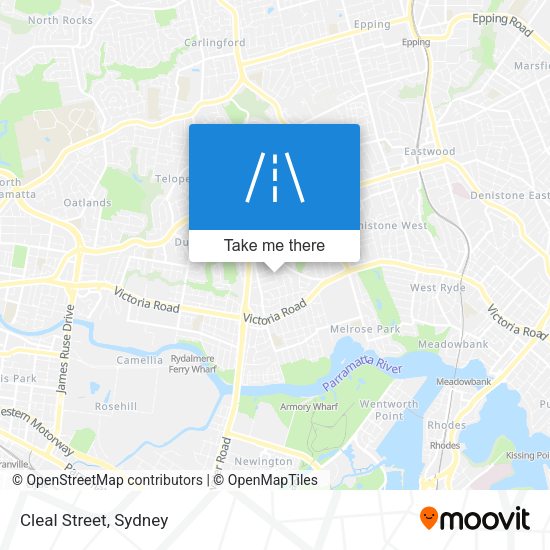 Cleal Street map
