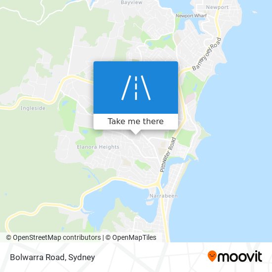 Mapa Bolwarra Road