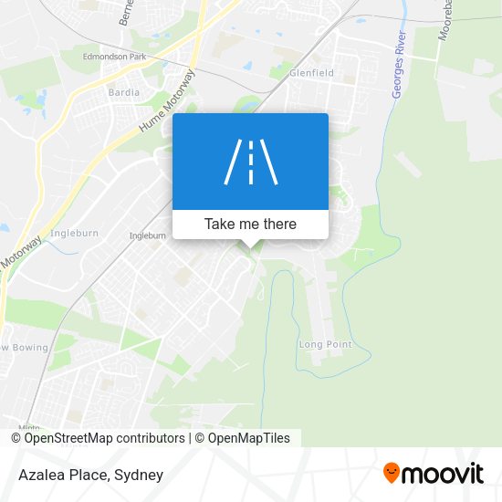 Azalea Place map