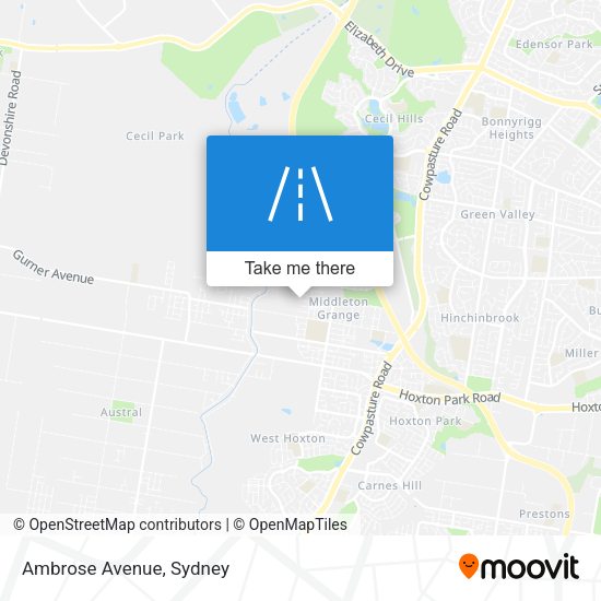 Ambrose Avenue map