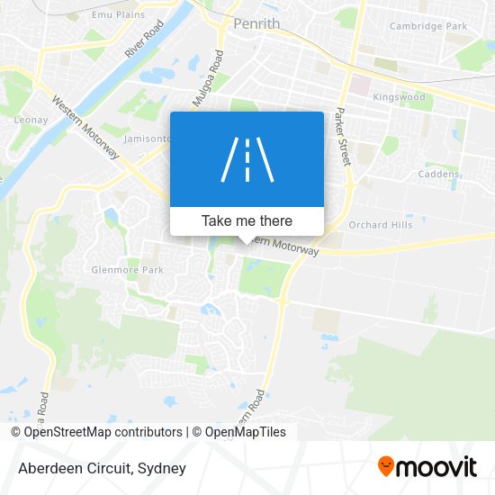 Aberdeen Circuit map