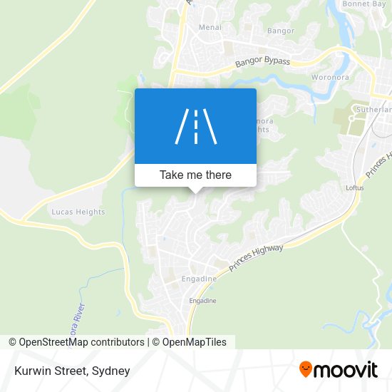 Kurwin Street map