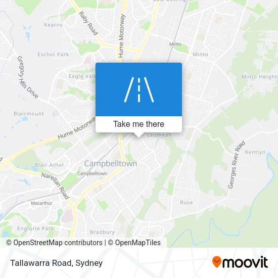 Tallawarra Road map