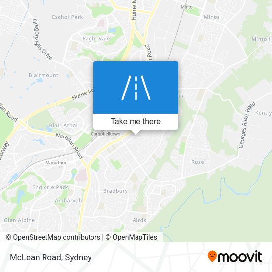 McLean Road map