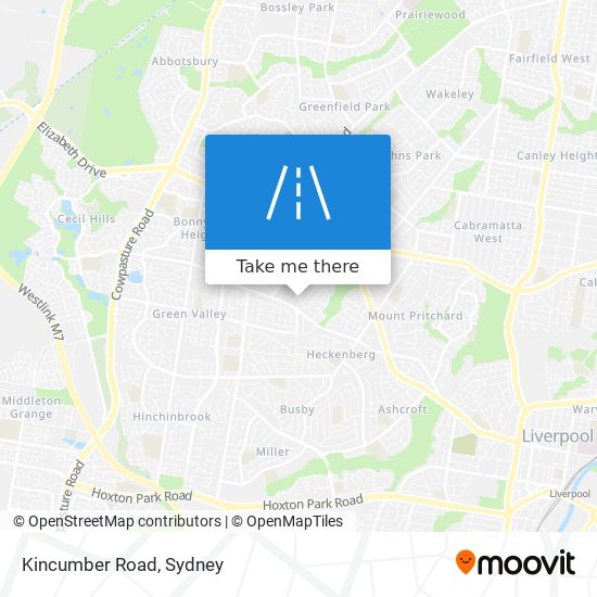 Mapa Kincumber Road