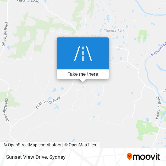 Sunset View Drive map