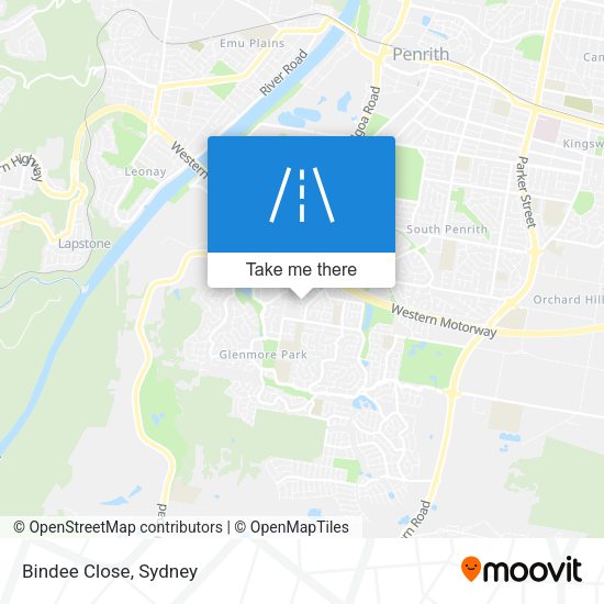 Bindee Close map