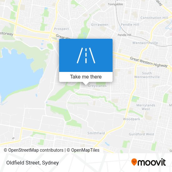 Oldfield Street map