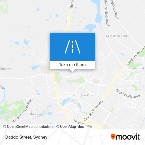 Daddo Street map