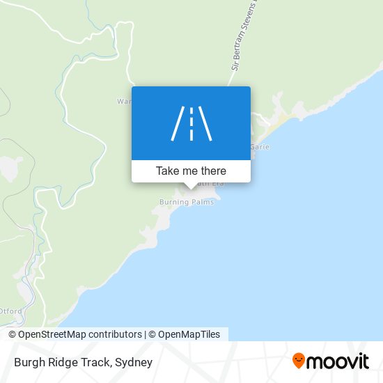 Burgh Ridge Track map