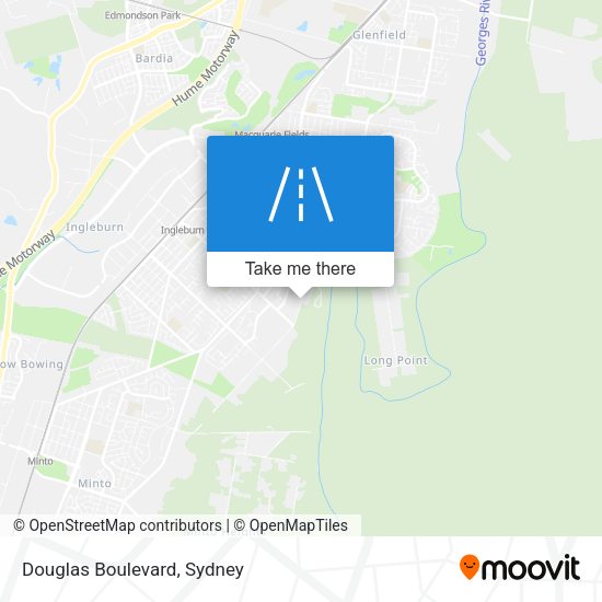 Douglas Boulevard map