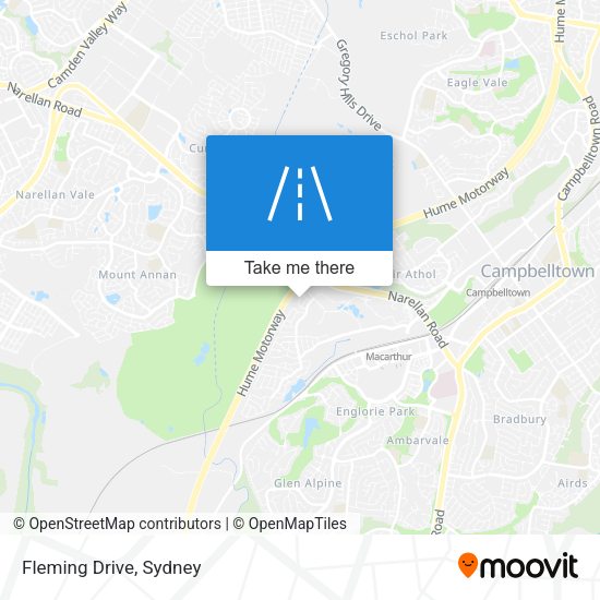 Fleming Drive map
