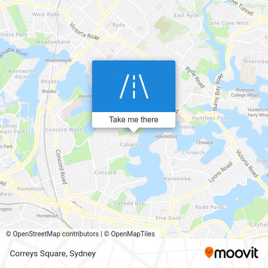 Correys Square map
