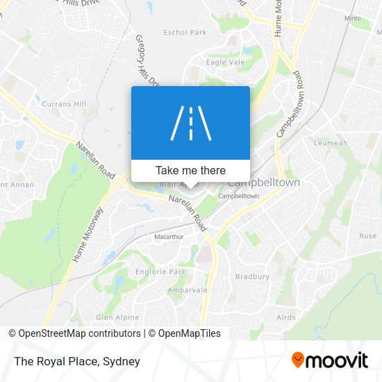 The Royal Place map