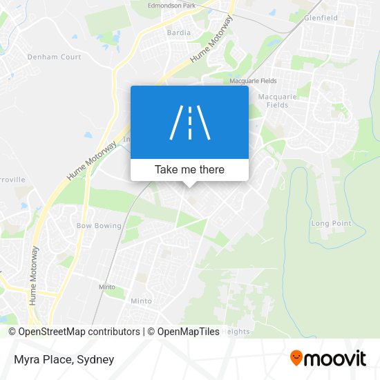 Myra Place map