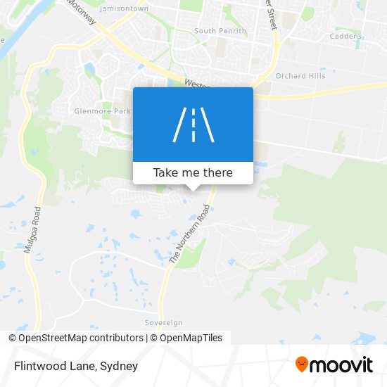Flintwood Lane map