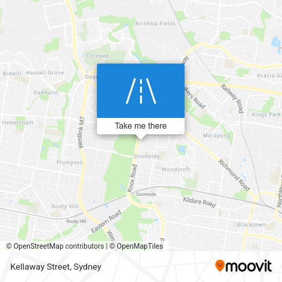 Kellaway Street map
