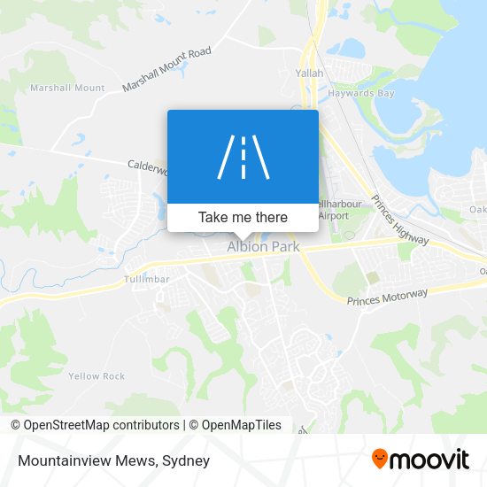 Mountainview Mews map
