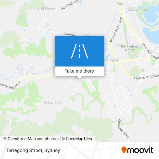 Terragong Street map