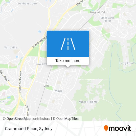 Crammond Place map