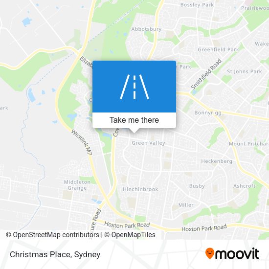 Christmas Place map