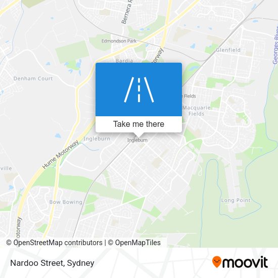 Nardoo Street map