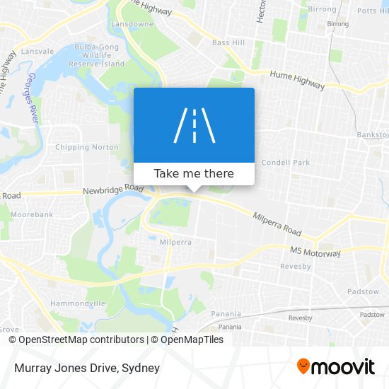 Murray Jones Drive map