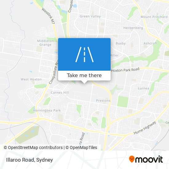 Mapa Illaroo Road