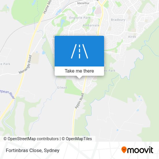 Fortinbras Close map