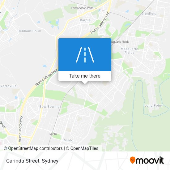 Carinda Street map
