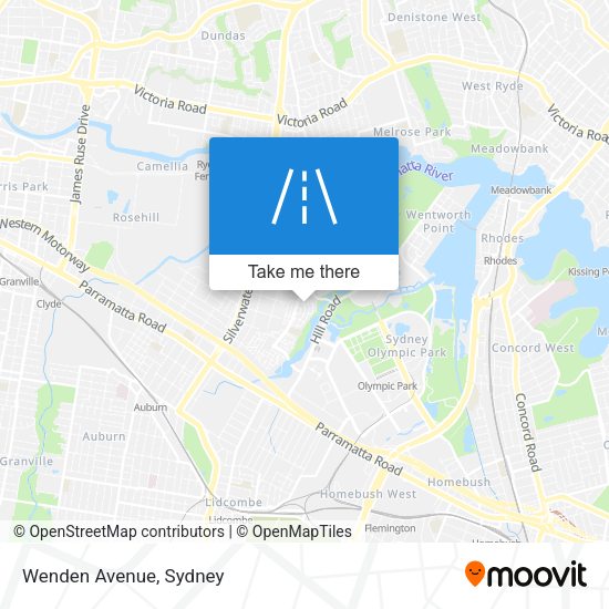 Wenden Avenue map