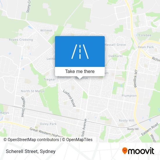 Scherell Street map