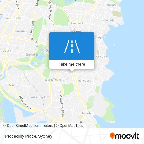 Piccadilly Place map