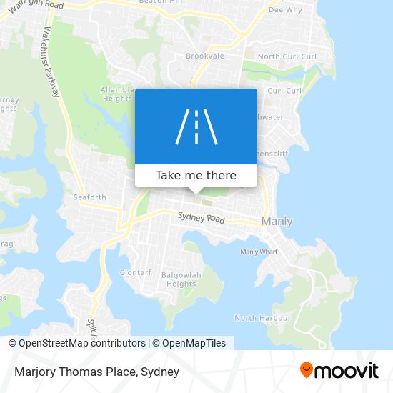 Marjory Thomas Place map