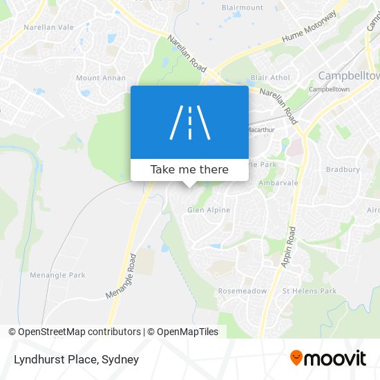 Lyndhurst Place map