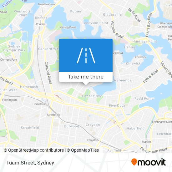 Tuam Street map