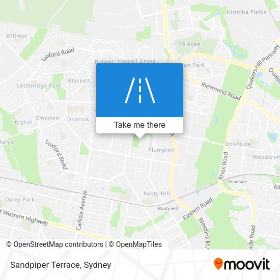 Sandpiper Terrace map