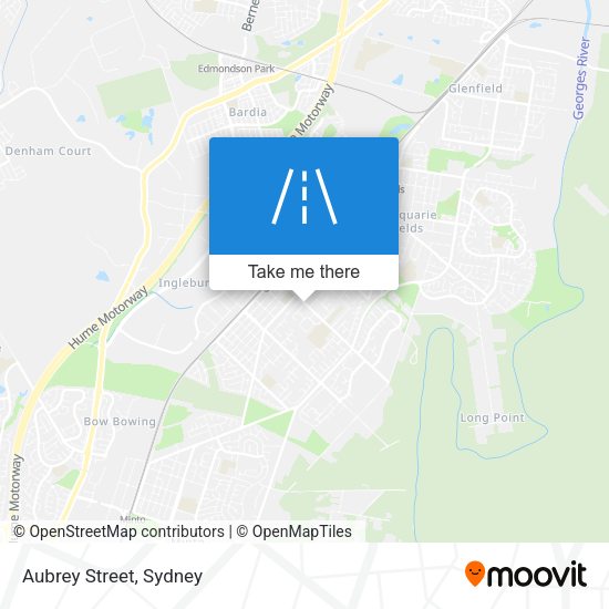 Aubrey Street map