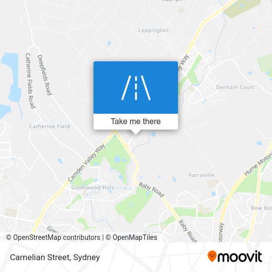 Carnelian Street map