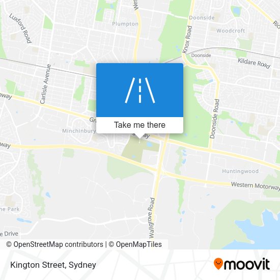 Kington Street map