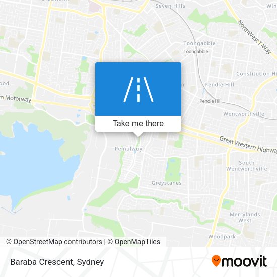 Baraba Crescent map